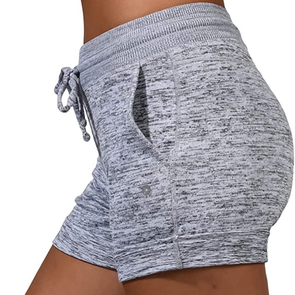 Reflex Soft and Comfy Activewear Lounge Shorts wit - Picture 3 of 4
